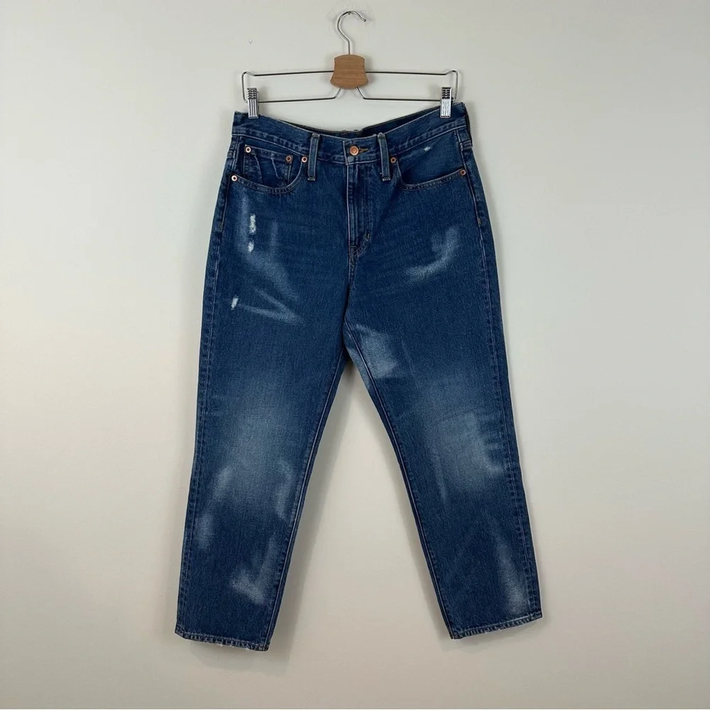 J Crew Slouchy Boyfriend Jeans Barn Wash Size 28 Women's